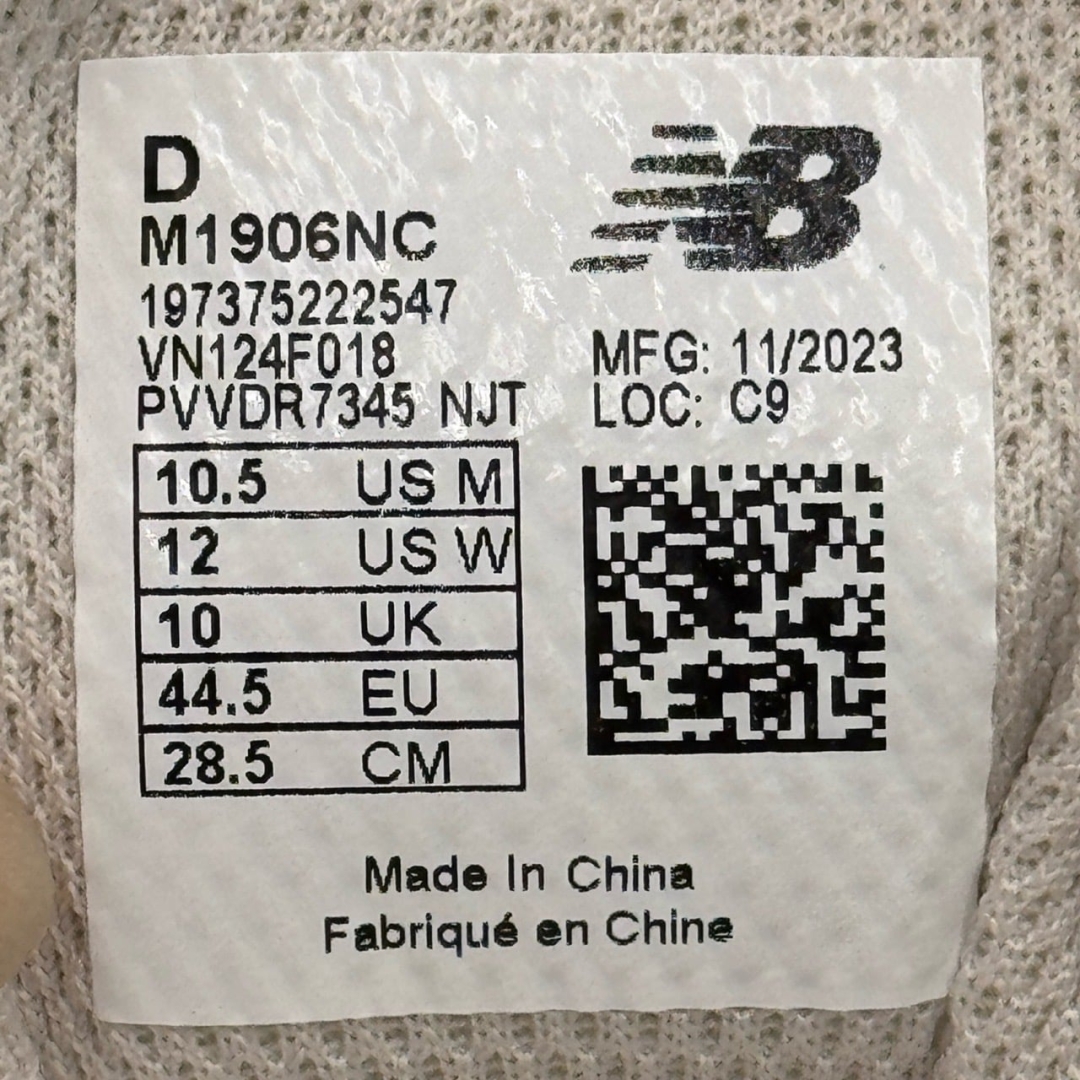 CS4159 - NEWBALANCE 1906 ANGORA FB - 44,5