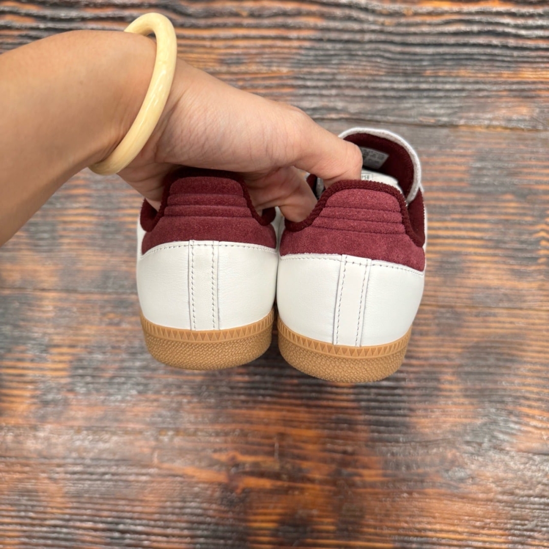 CS4165 - ADIDAS SAMBA WHITE BETTER SCARLET DS FB - 40