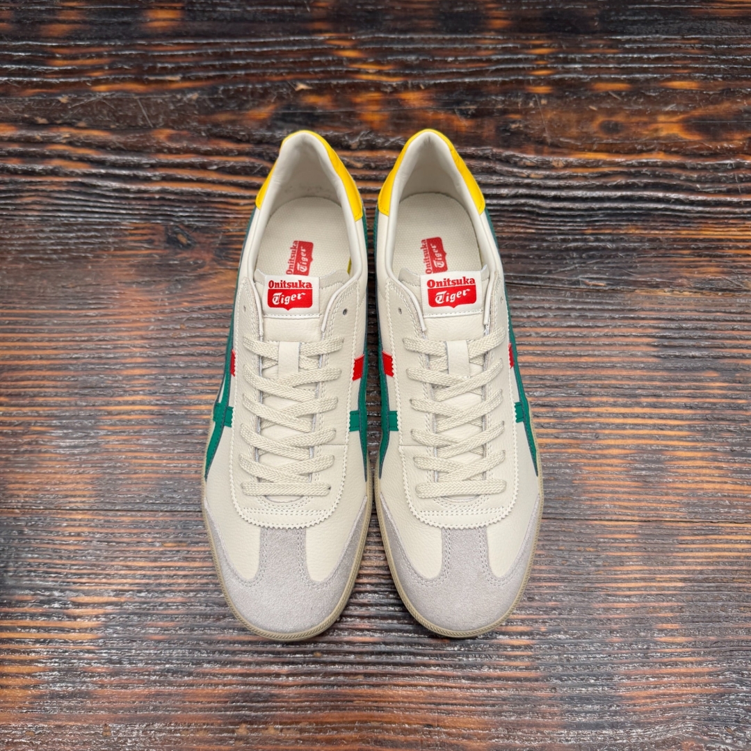 CS4187 - ONITSUKA TIGER TOKUTEN WHITE GREEN FB - 45
