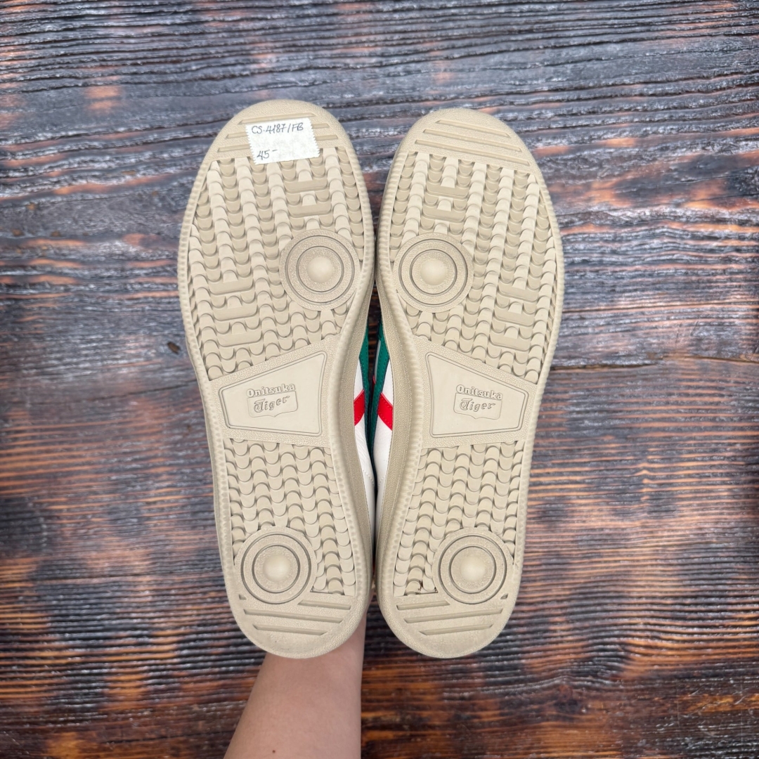 CS4187 - ONITSUKA TIGER TOKUTEN WHITE GREEN FB - 45