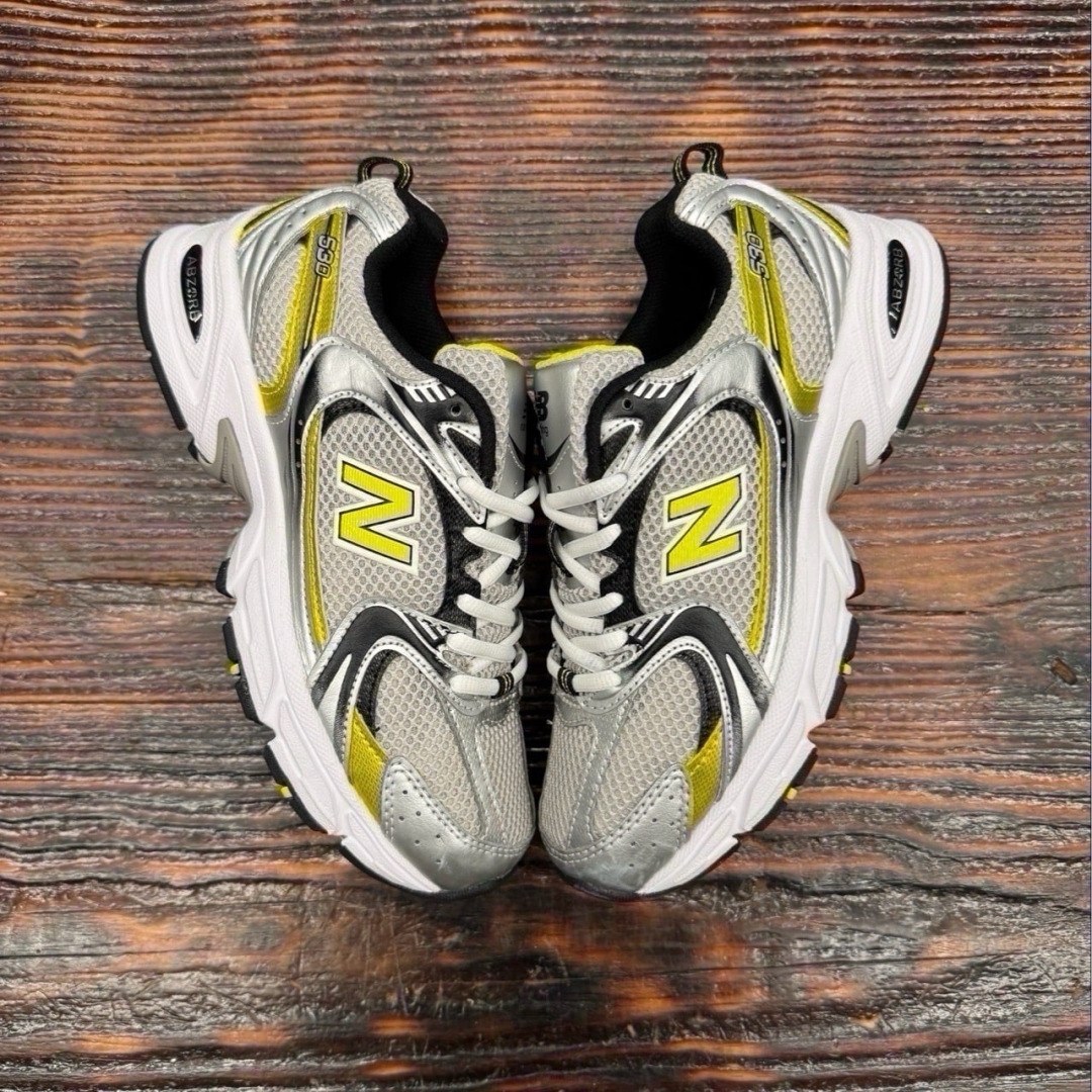 CS4243 - NEWBLANCE 530 RUNNING SILVER YELLOW DS - 38