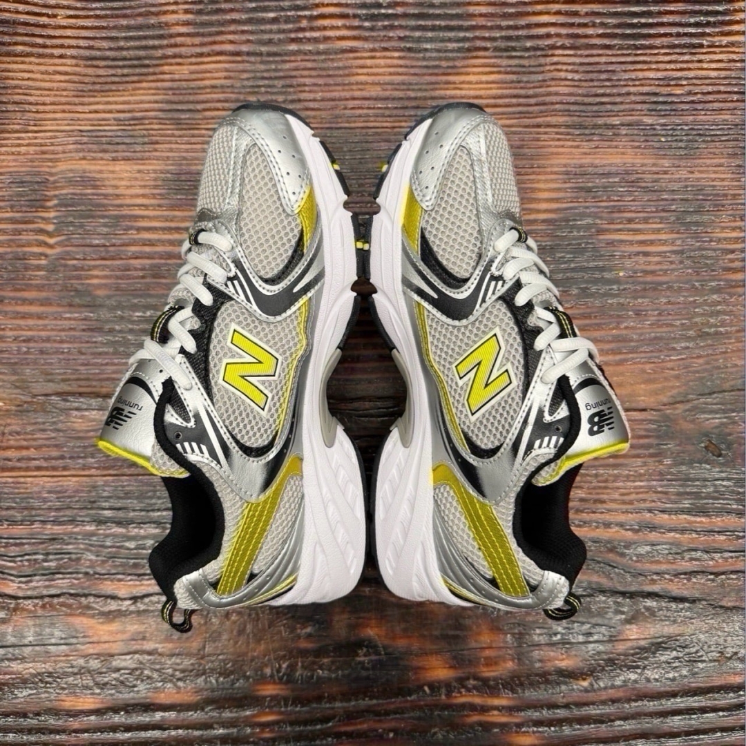 CS4243 - NEWBLANCE 530 RUNNING SILVER YELLOW DS - 38