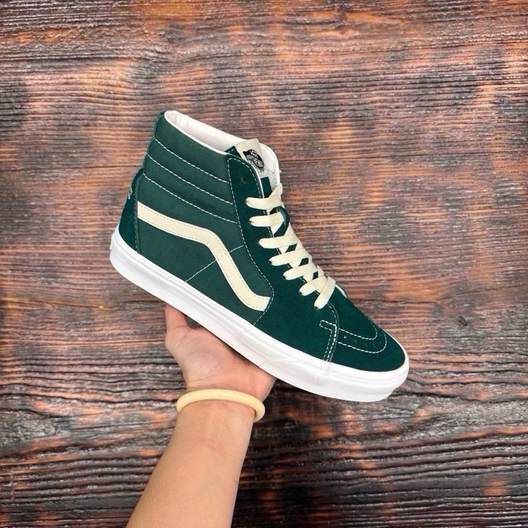 CS4258 - VANS SK8 HIGH GREEN - 41