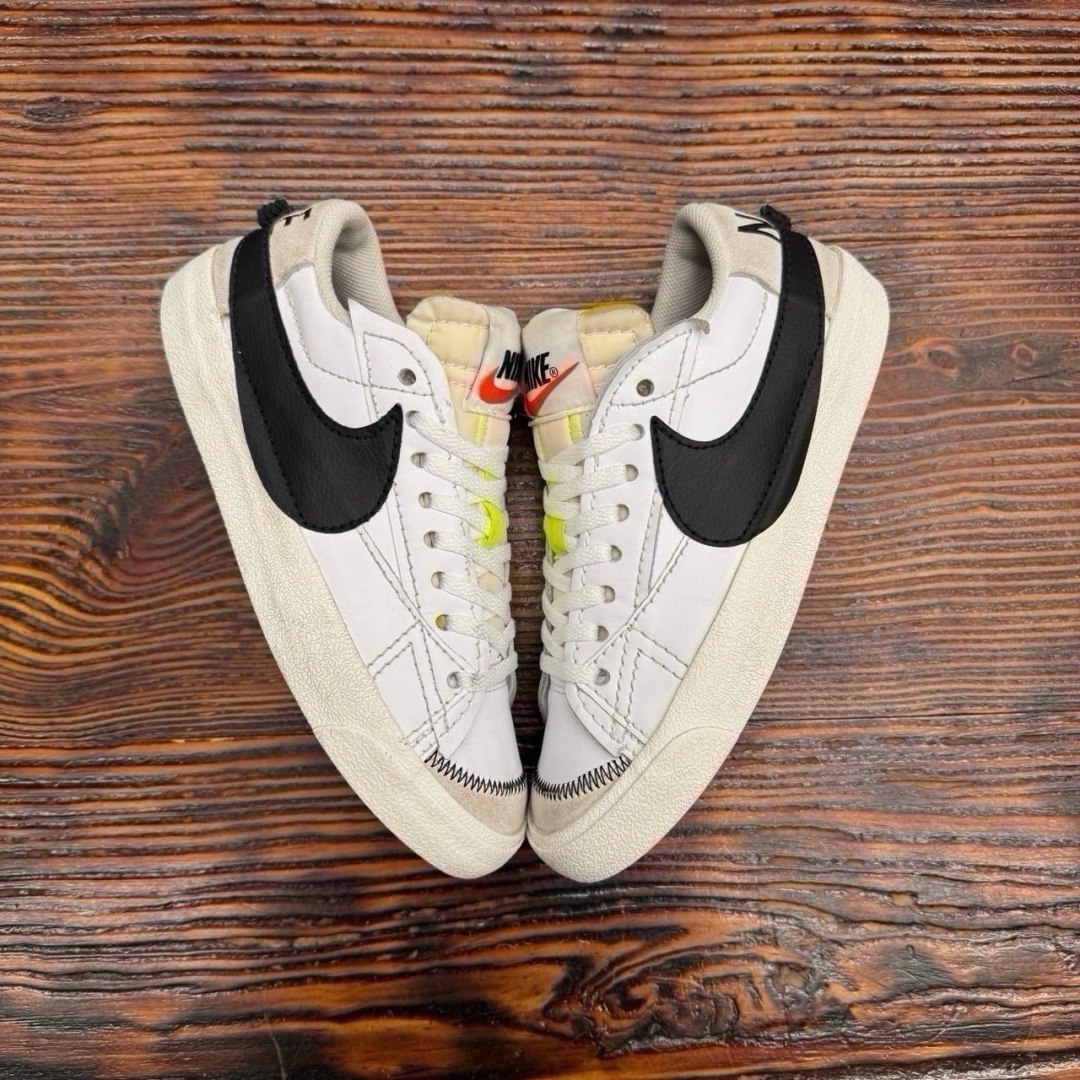 CS4279 - NIKE BLAZER LOW JUMBO WHITE BLACK - 40