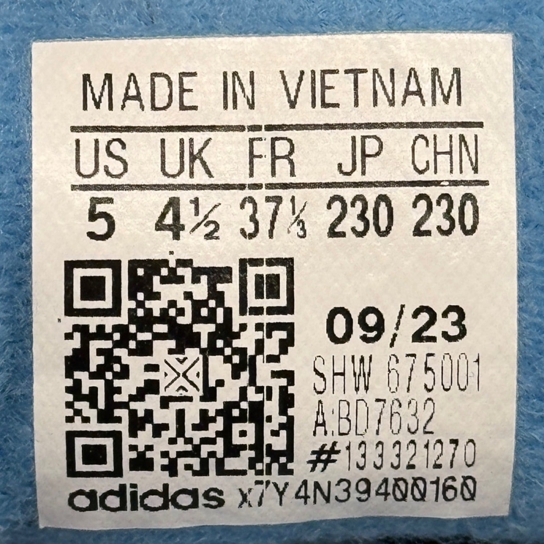 CS4297 - ADIDAS SPEZIAL BLUE LIGHT - 37