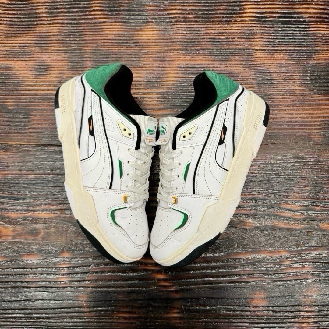 CS4327 - PUMA SLIPSTREAM WHITE GREEN - 42
