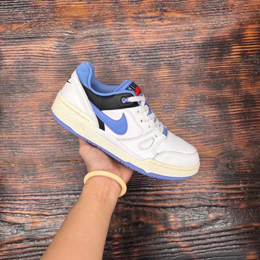 CS4334 - NIKE FULL FORCE WHITE BLUE - 40