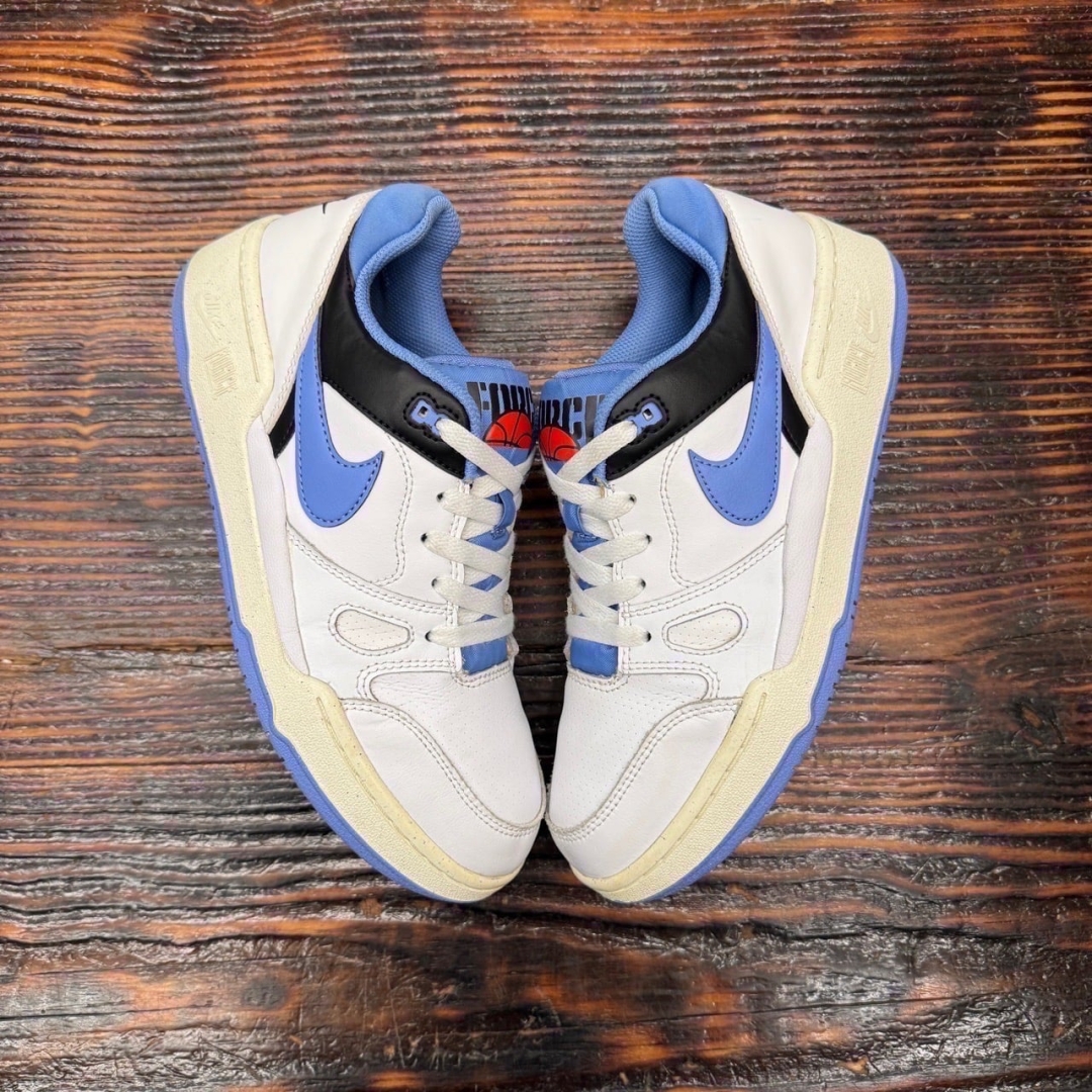 CS4334 - NIKE FULL FORCE WHITE BLUE - 40