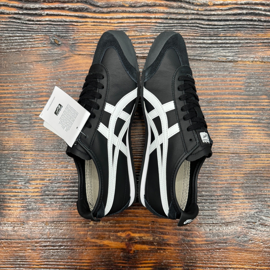 CS4338 - ONITSUKA TIGER MEXICO 66 BLACK WHITE DS FB - 42,5