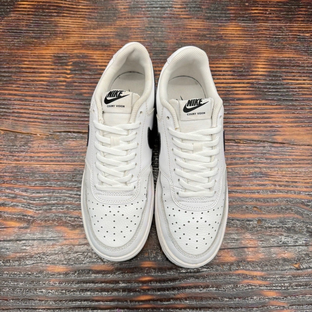 CS4352 - NIKE COURT VISION WHITE BLACK - 40