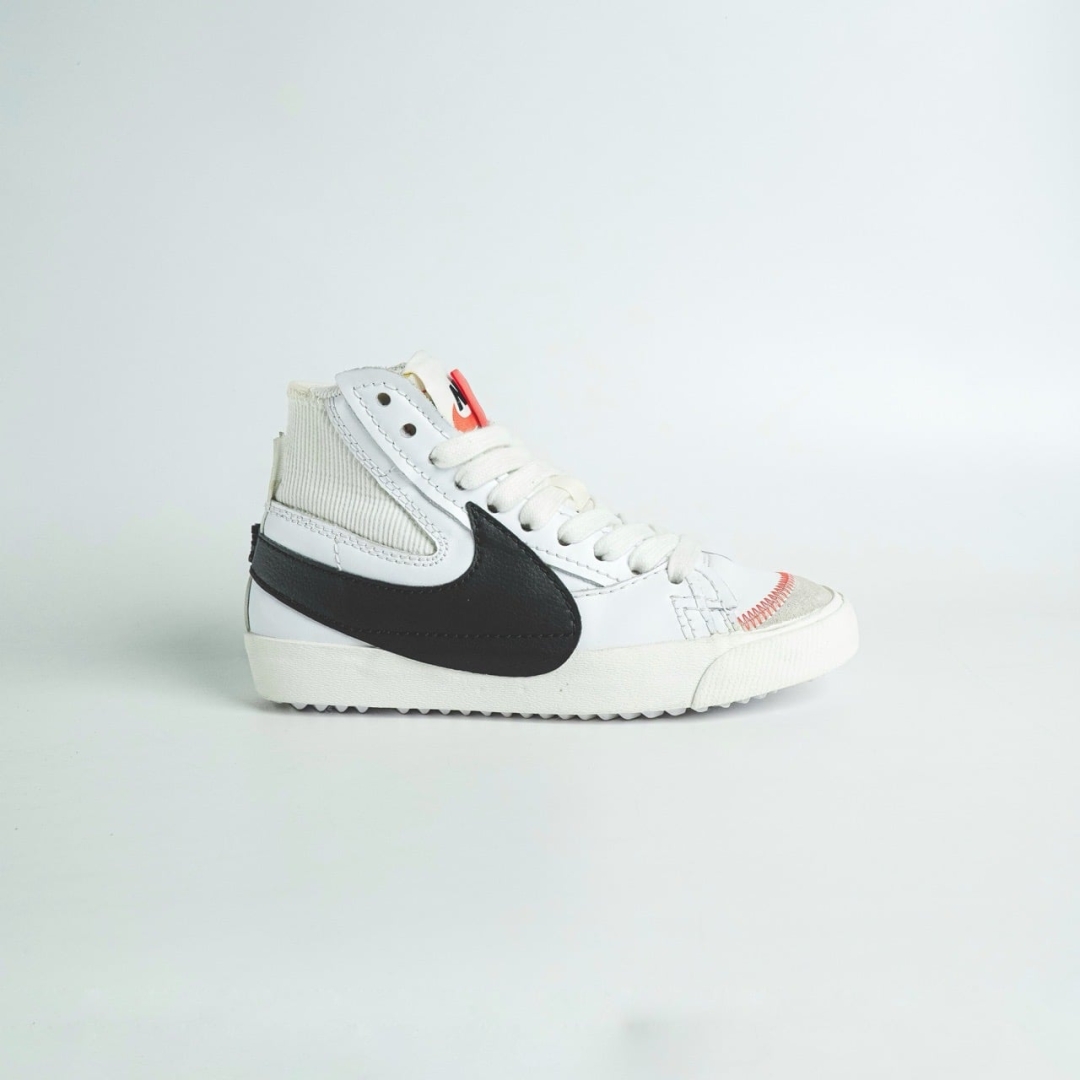 CS4372 - NIKE BLAZER MID JUMBO WHITE BLACK - 42