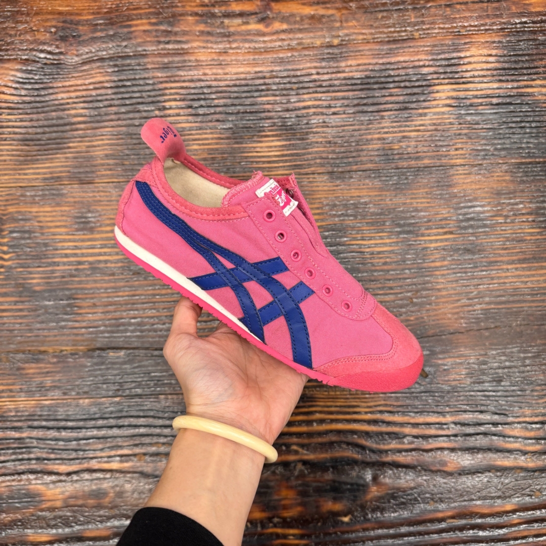 CS4386 - ONITSUKA TIGER MEXICO 66 PINK WHITE - 38