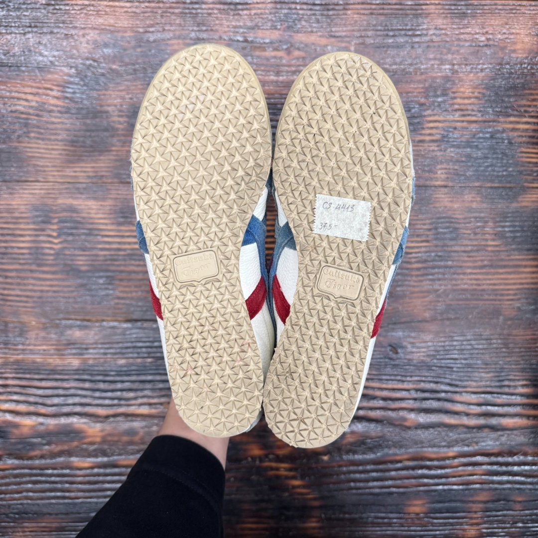 CS4413 - ONITSUKA TIGER MEXICO 66 VIN WHITE BLUE - 37,5