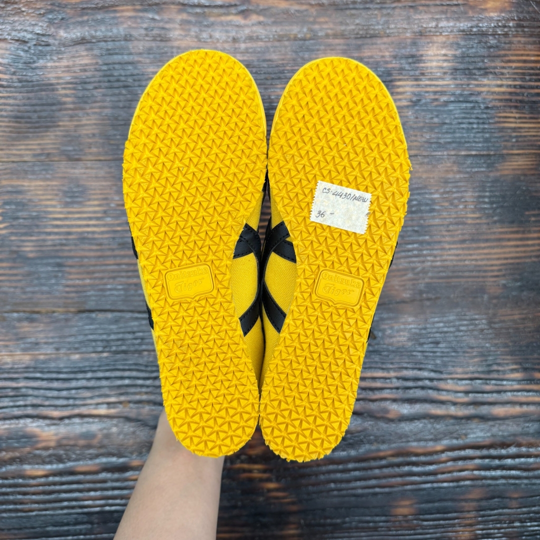 CS4430 - ONITSUKA TIGER MEXICO 66 SLIP ON YELLOW DS - 36
