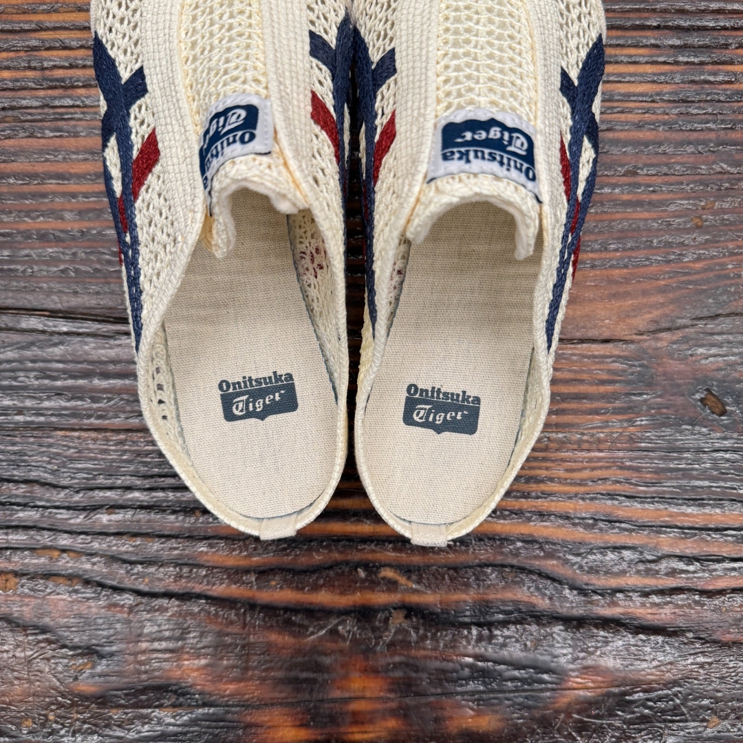 CS4434 - ONITSUKA TIGER MEXICO 66 SABOT WHITE BLUE DS FB - 39