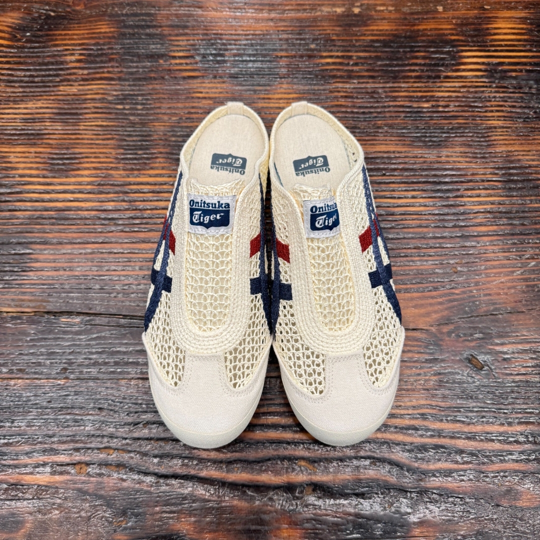 CS4434 - ONITSUKA TIGER MEXICO 66 SABOT WHITE BLUE DS FB - 39