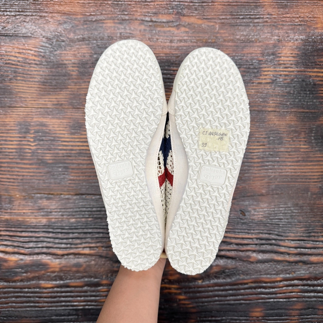 CS4434 - ONITSUKA TIGER MEXICO 66 SABOT WHITE BLUE DS FB - 39