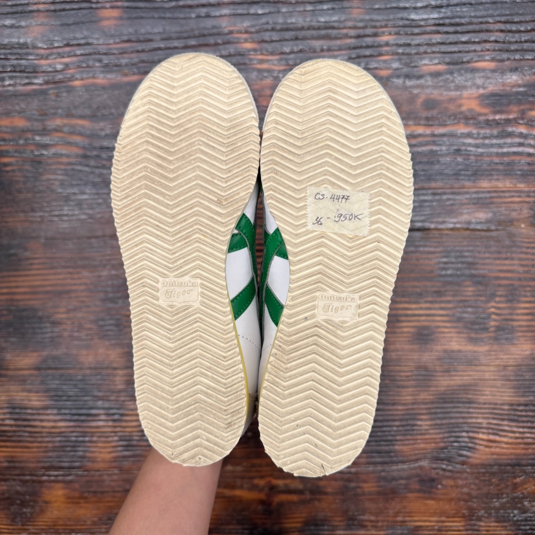 CS4477 - ONITSUKA TIGER CORSAIR WHITE GREEN - 36