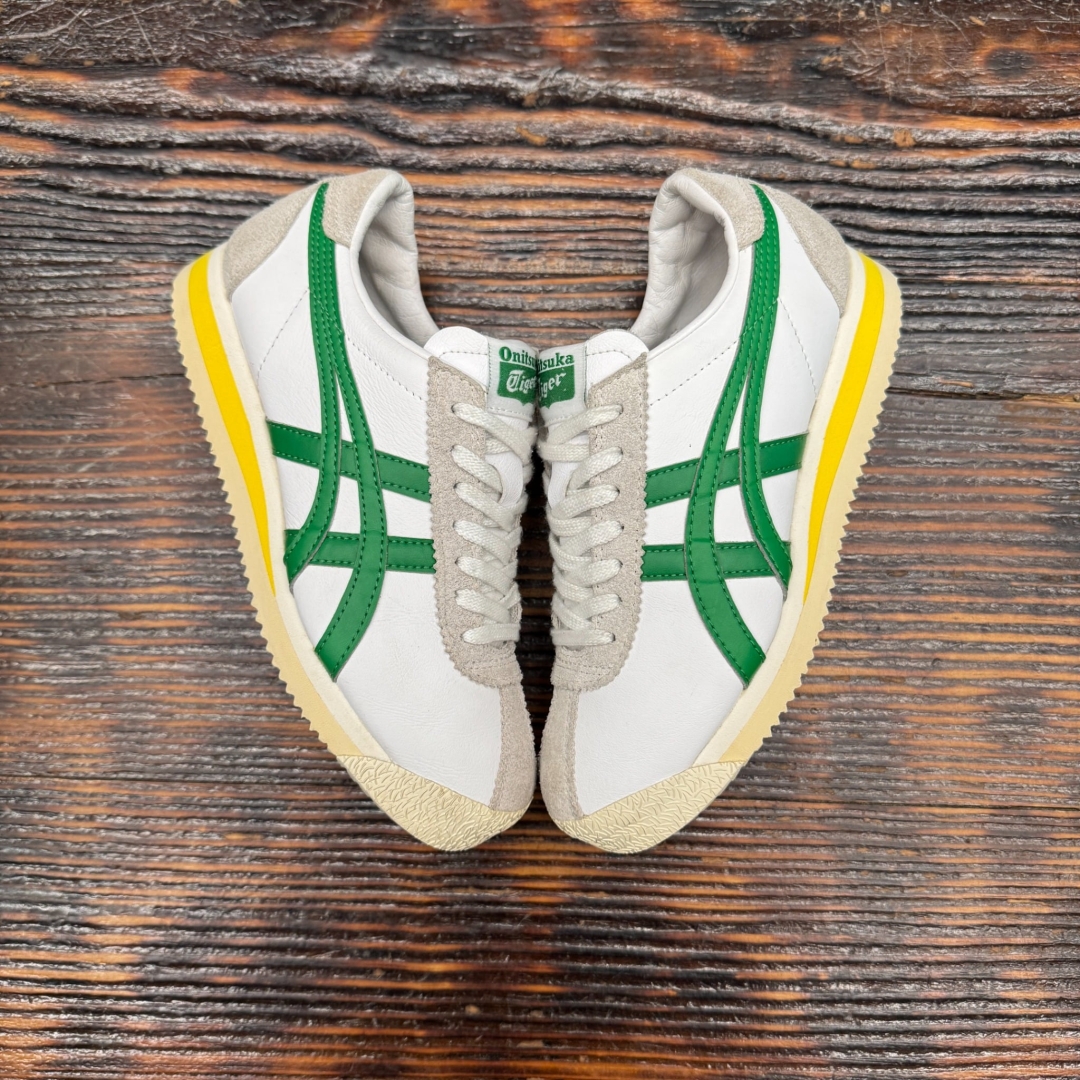 CS4477 - ONITSUKA TIGER CORSAIR WHITE GREEN - 36