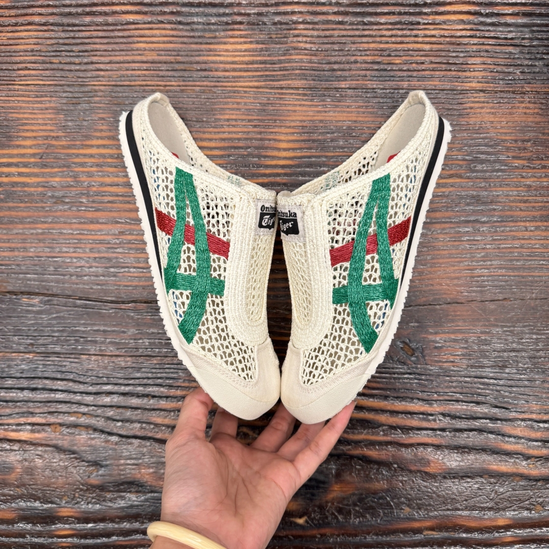 CS4494 - ONITSUKA TIGER MEXICO 66 SABOT GREEN LN FB - 36