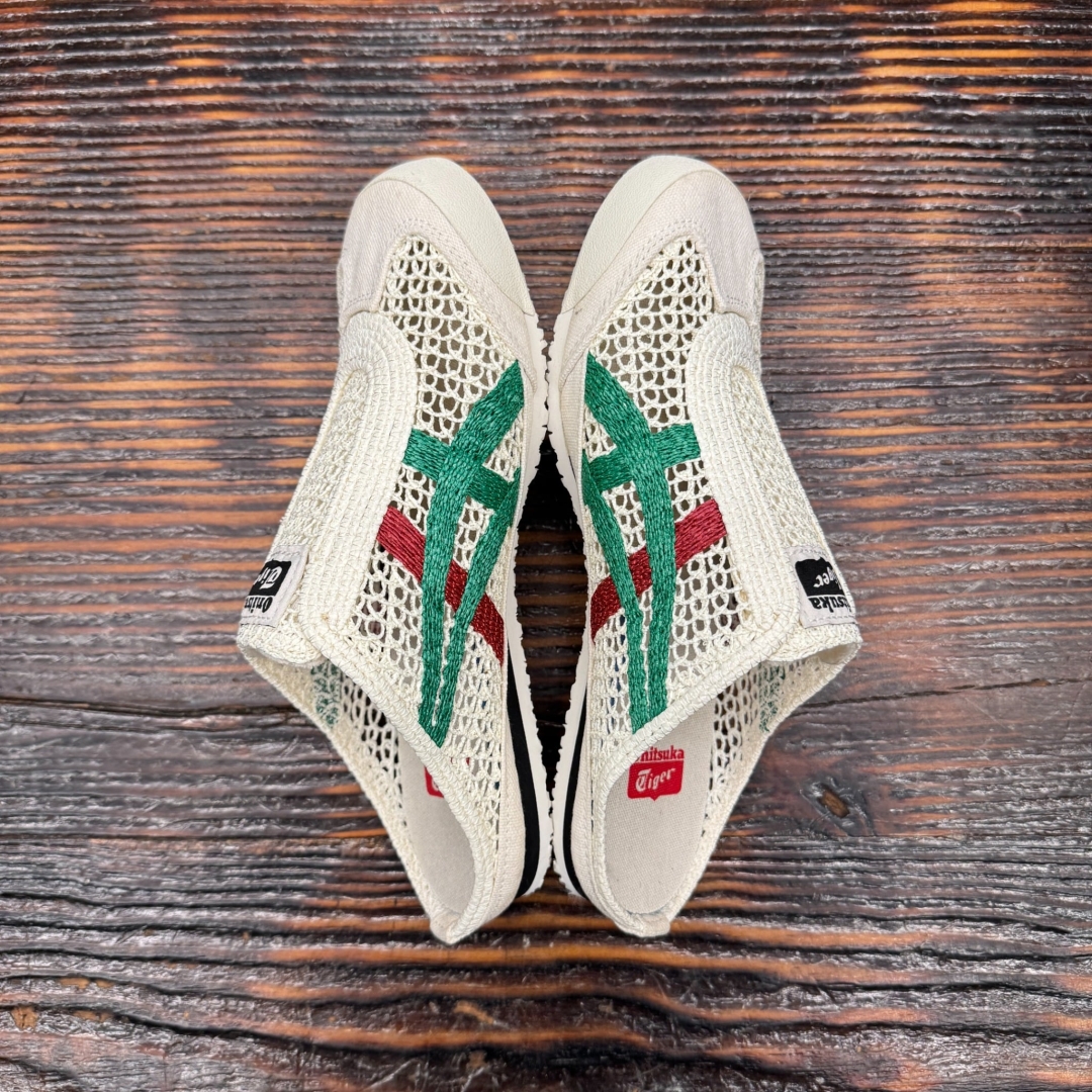 CS4494 - ONITSUKA TIGER MEXICO 66 SABOT GREEN LN FB - 36