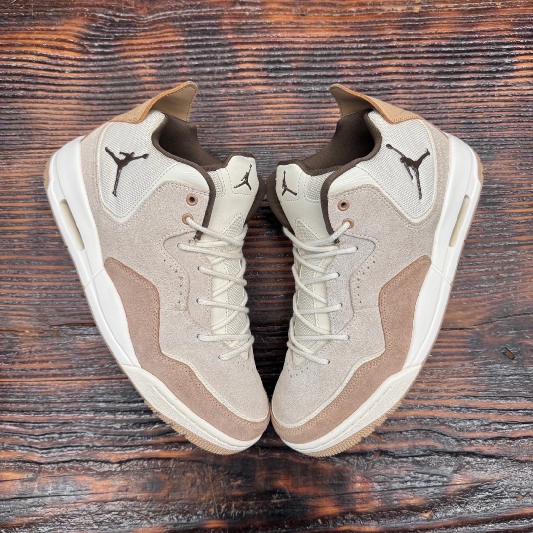 JD3279 - JORDAN COURT SIDE 23 KHAKI BROWN FB - 42