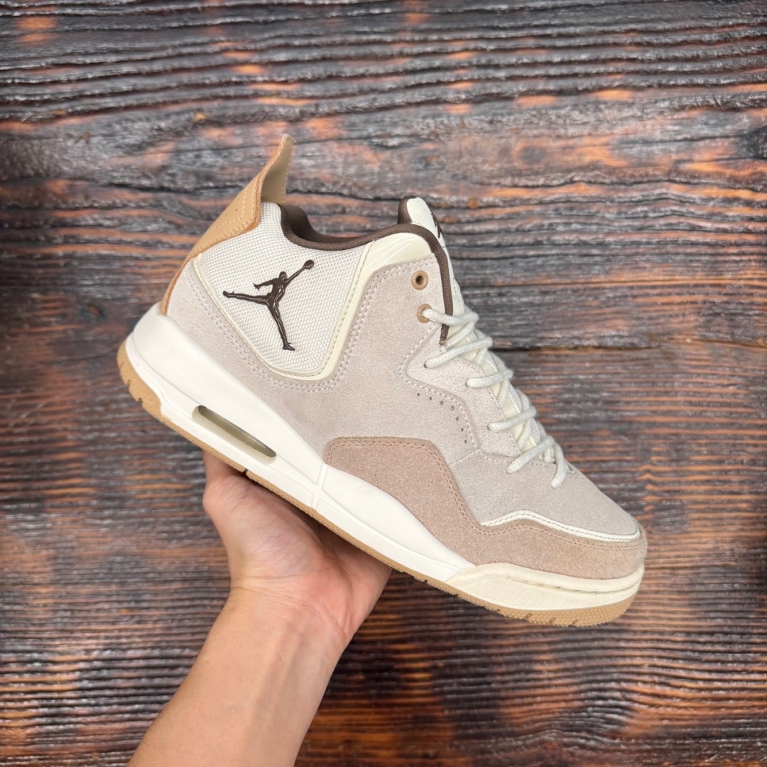 JD3285 - JORDAN COURT SIDE 23 KHAKI BROWN FB - 42