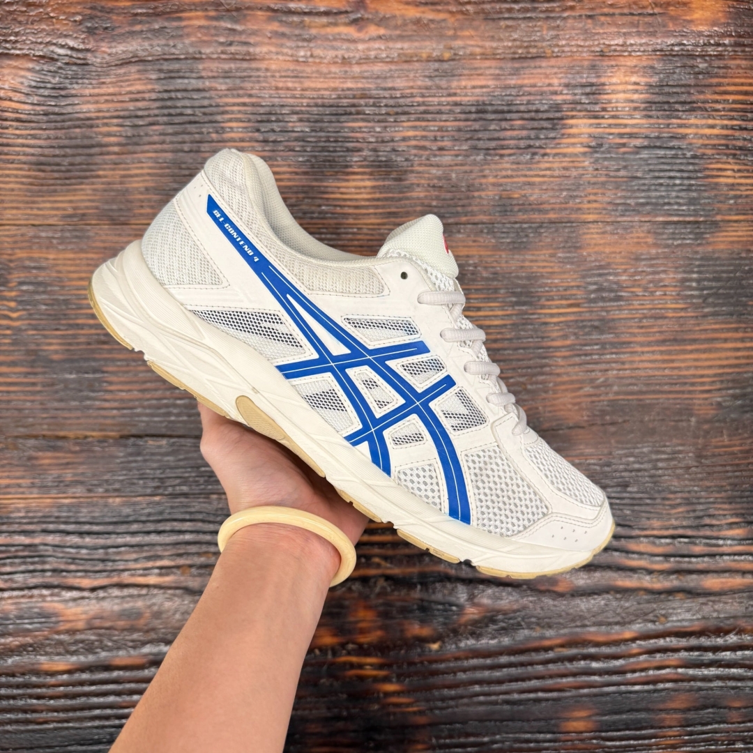 CS4623 - ASICS GEL CONTEND 4 WHITE BLUE - 44