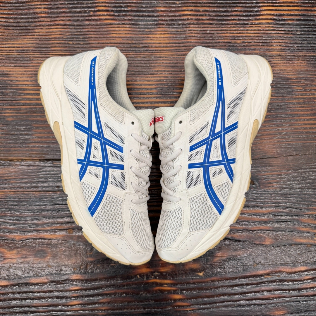 CS4623 - ASICS GEL CONTEND 4 WHITE BLUE - 44