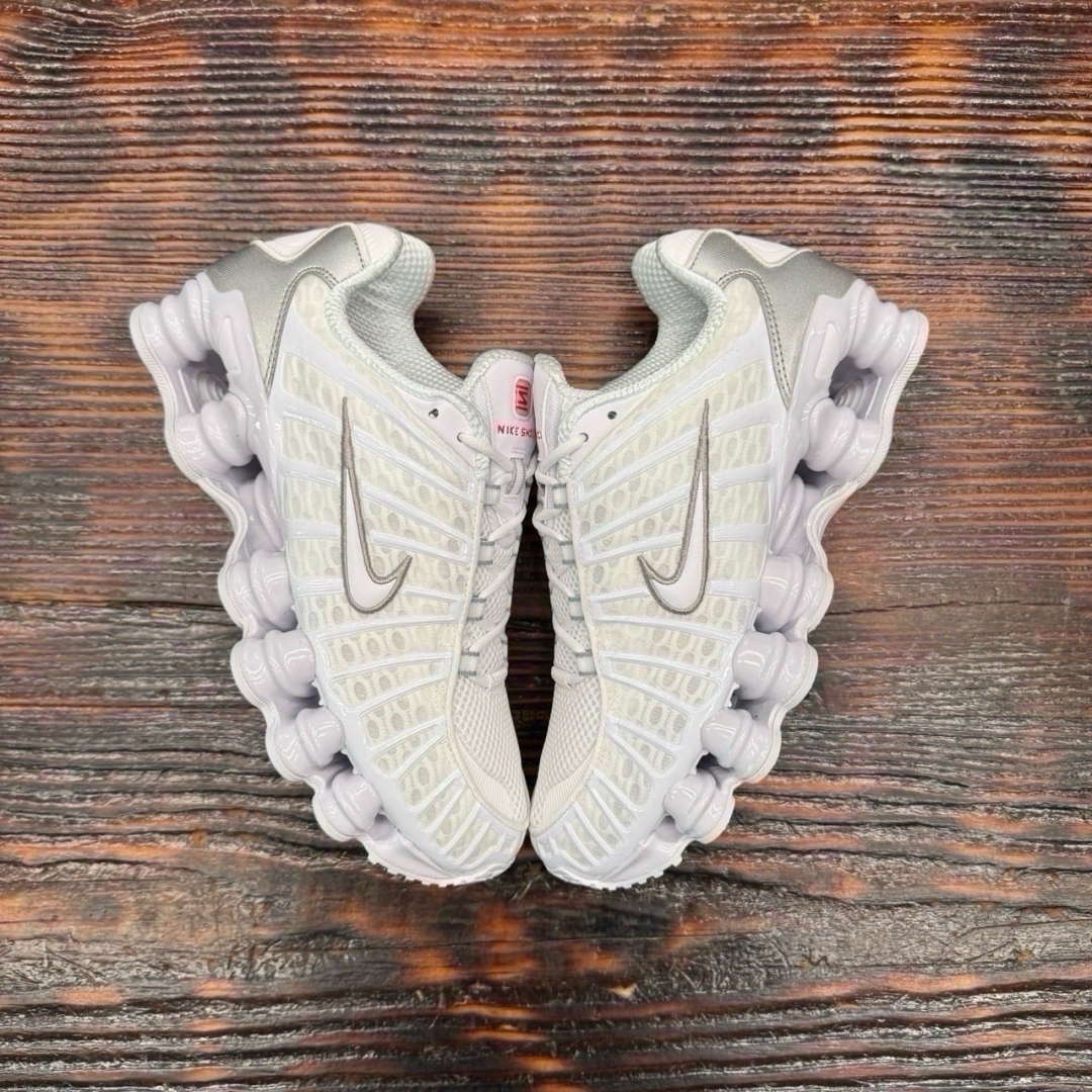CS4727 - NIKE SHOX TL WHITE SILVER DS FB - 41
