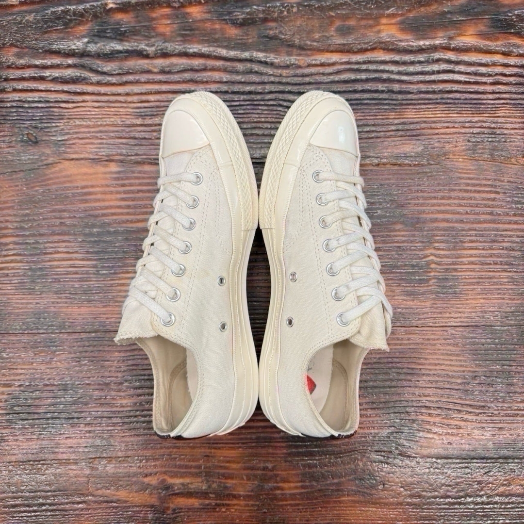 CV454 - CONVERSE LOW WHITE CDG - 44