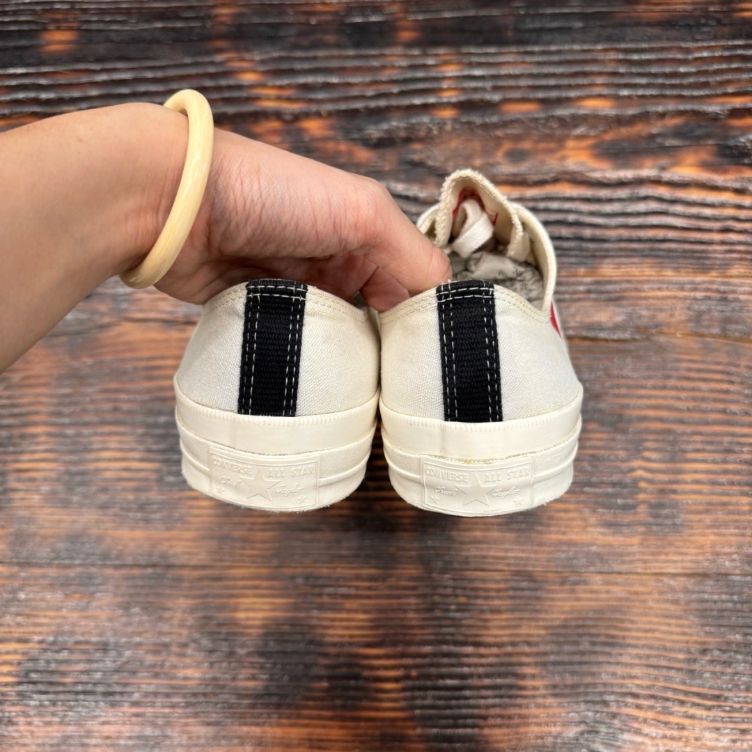 CV454 - CONVERSE LOW WHITE CDG - 44