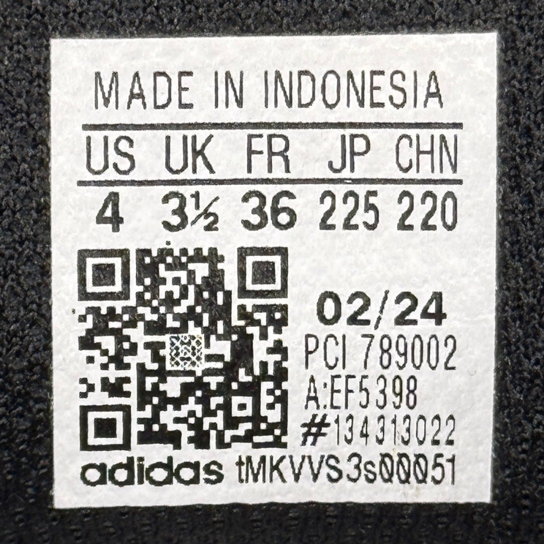 CS4739 - ADIDAS SUPERSTAR ALL BLACK DS FB - 36