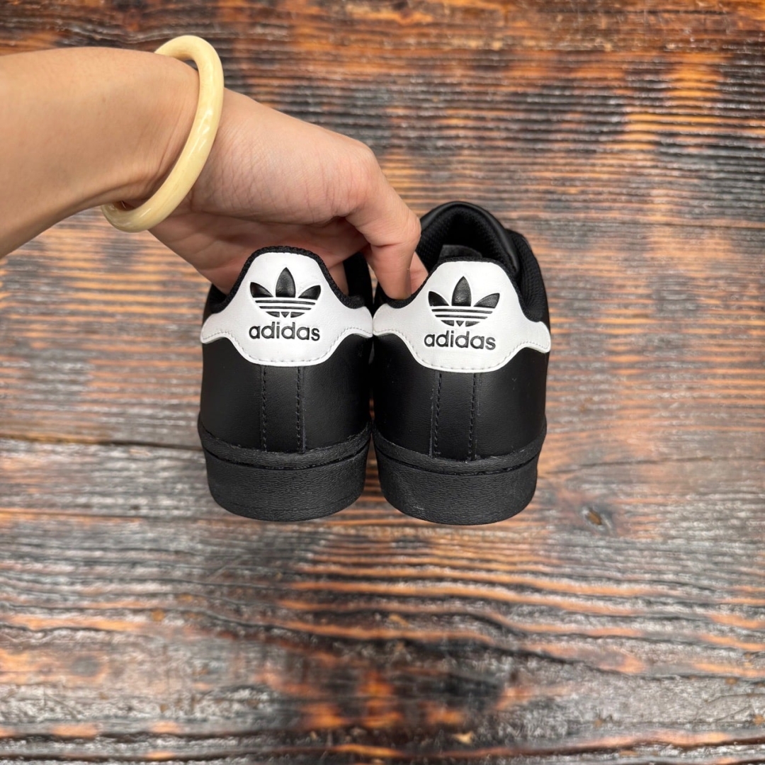 CS4739 - ADIDAS SUPERSTAR ALL BLACK DS FB - 36
