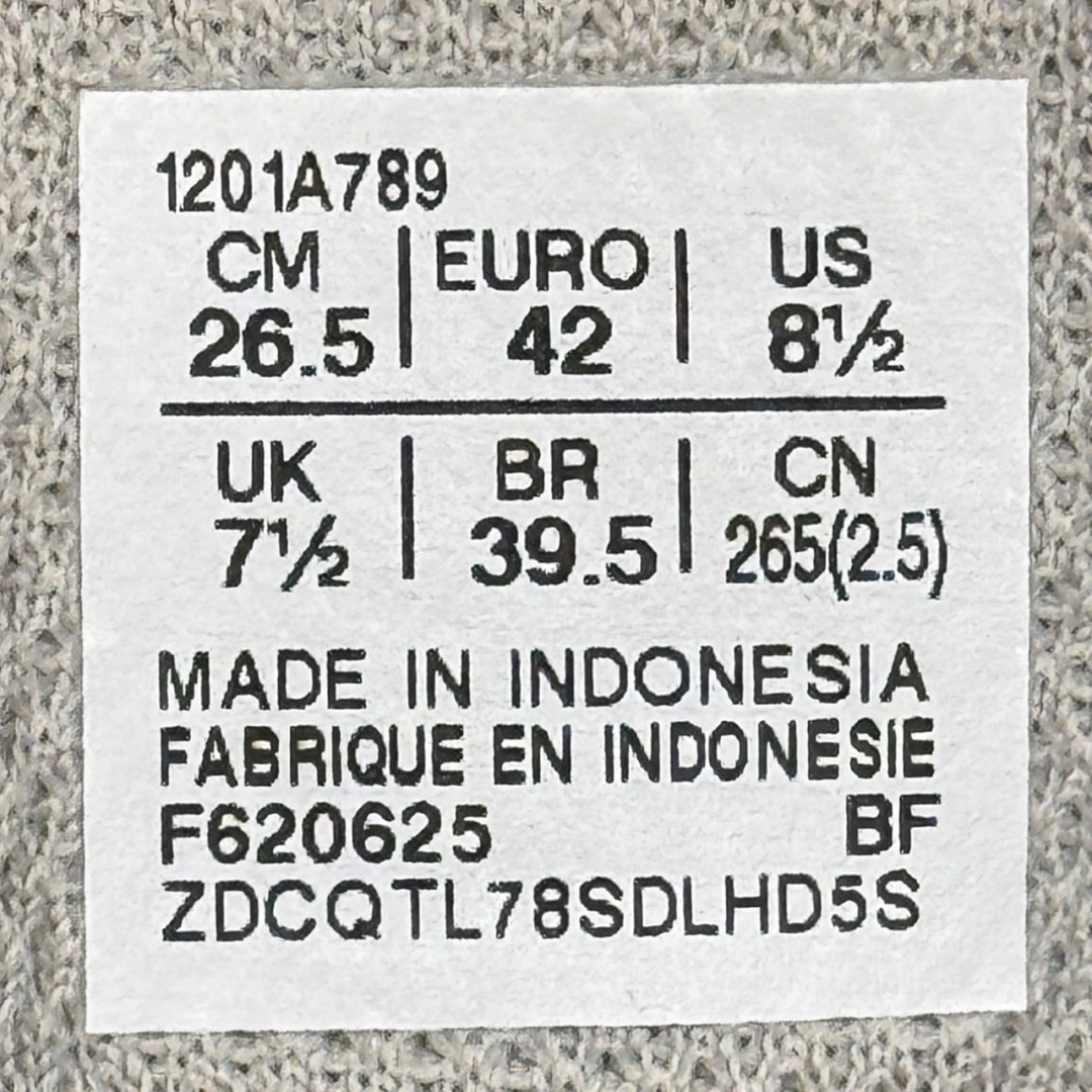 CS4743 - ASICS GEL NYC CREAM OYSTER GREY DS FB - 42