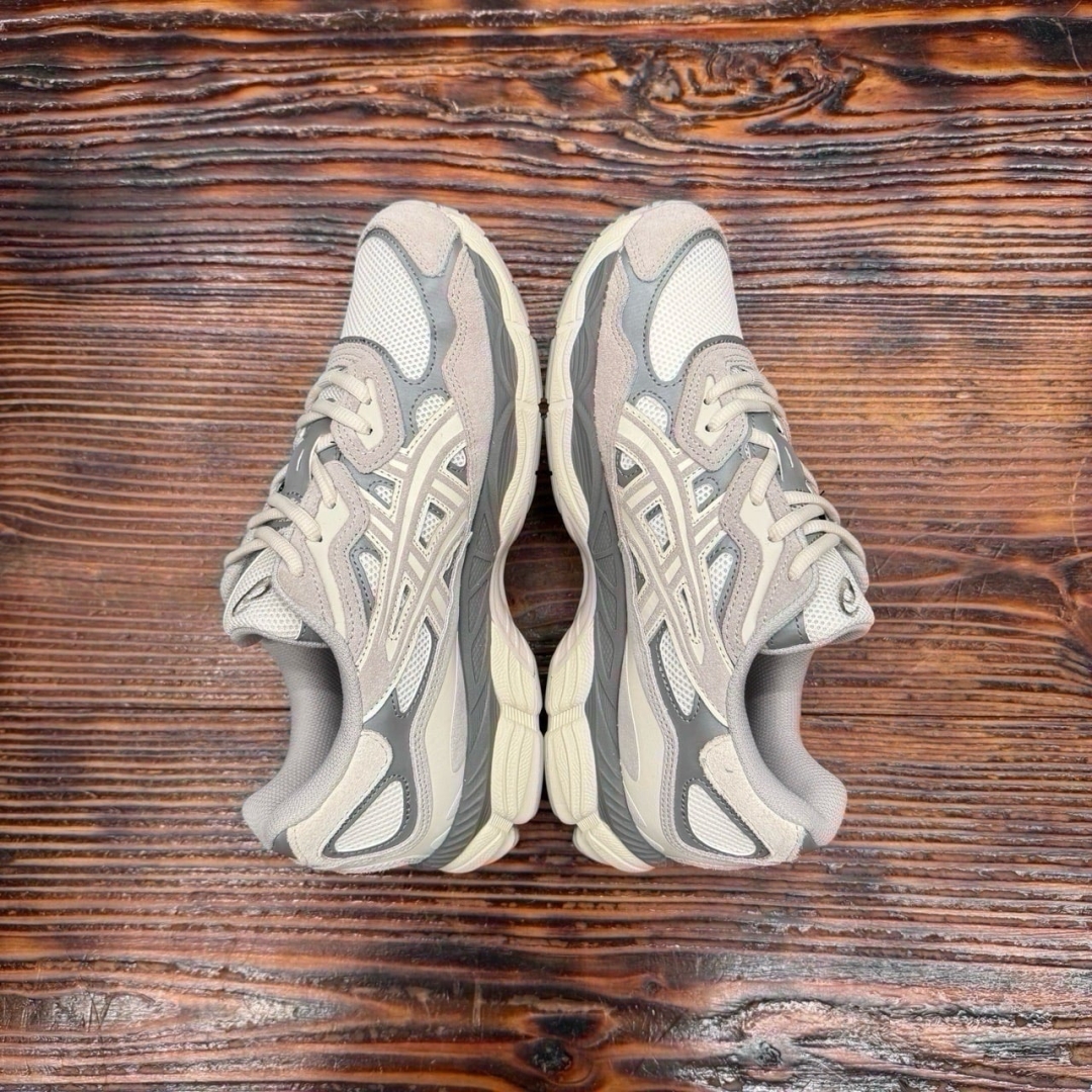 CS4743 - ASICS GEL NYC CREAM OYSTER GREY DS FB - 42