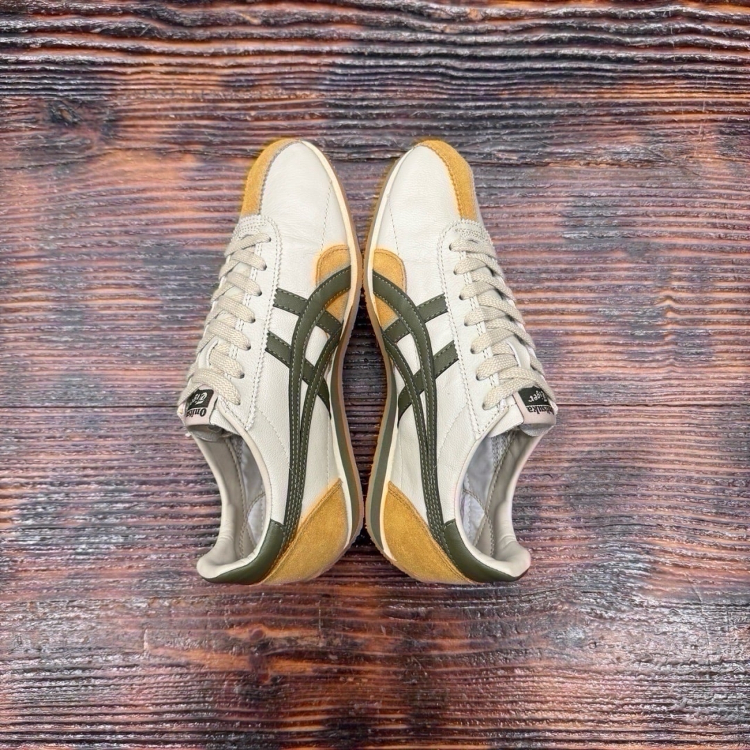 CS4750 - ONITSUKA TIGER RUNSPARK BEIGE OLIVE - 38