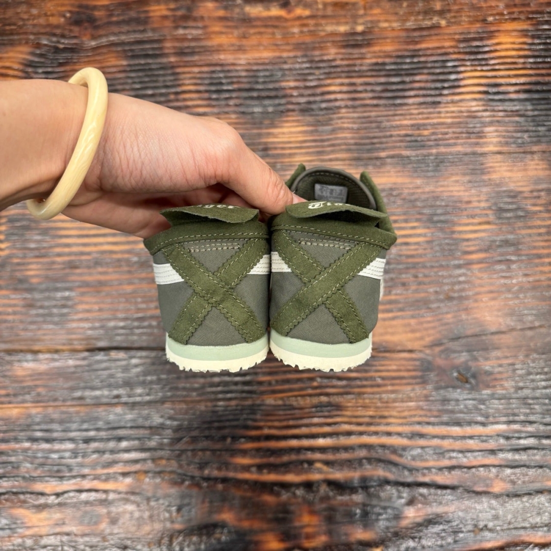 CS4760 - ONITSUKA TIGER MEXICO 66 SLIP ON OLIVE LN FB - 36