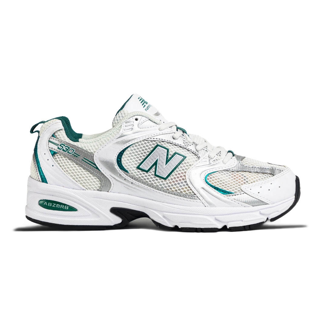 NEW BALANCE 530 METALIC SILVER GREEN MR530AB