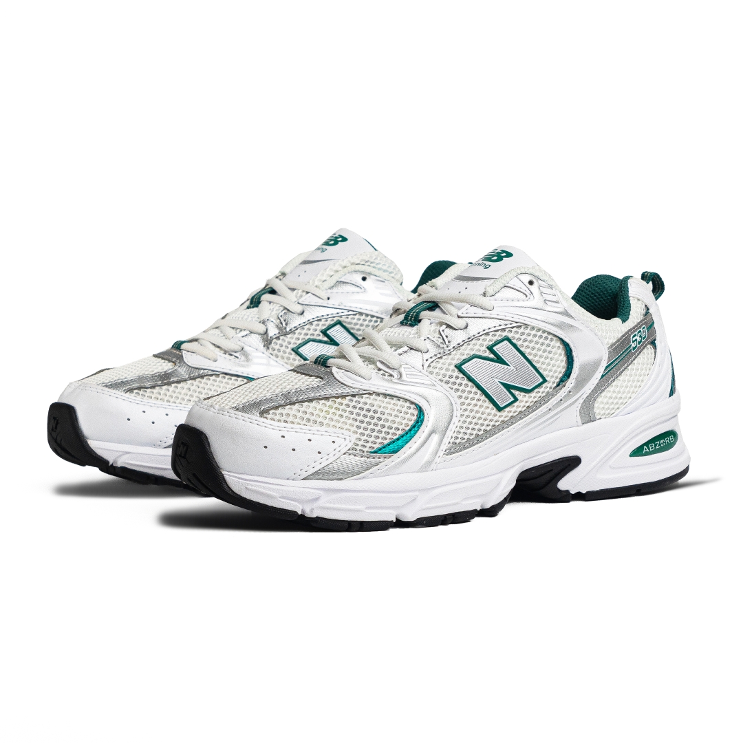 NEW BALANCE 530 METALIC SILVER GREEN MR530AB