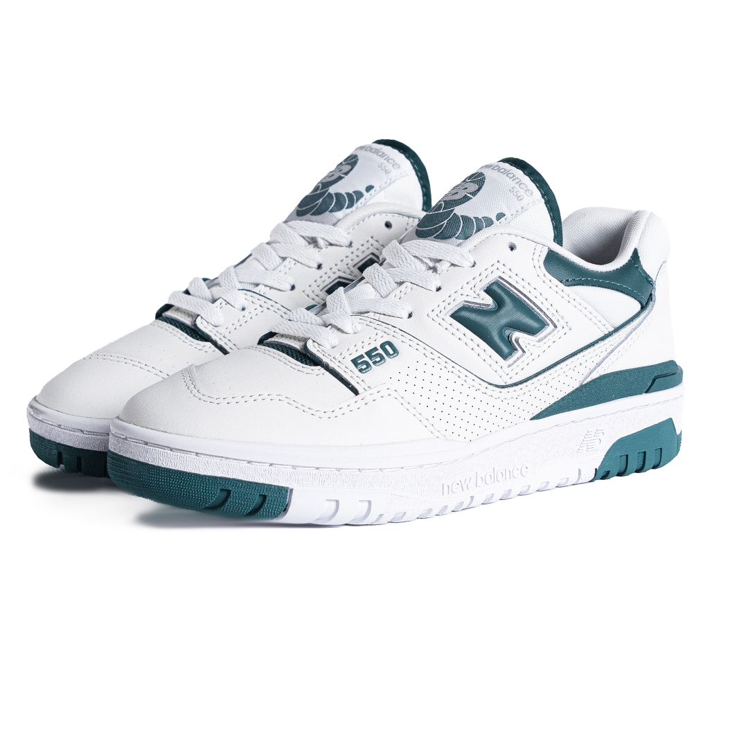 New Balance 550 WHITE GREEN - BBW550BI