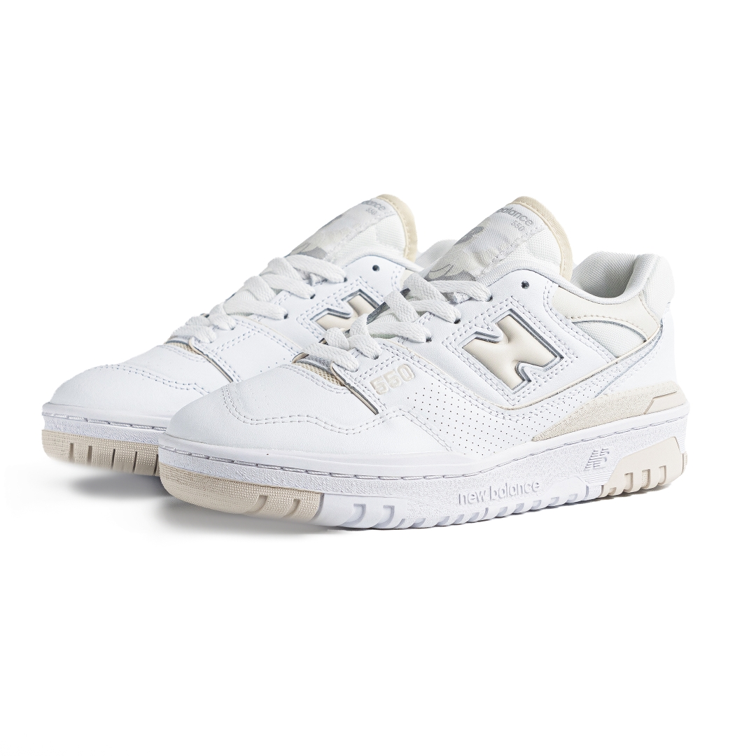 New Balance 550 White Linen - BBW550BK