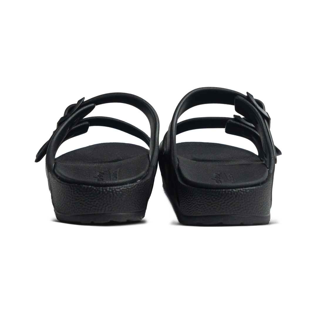 SKECHERS SLIDE BLACK 