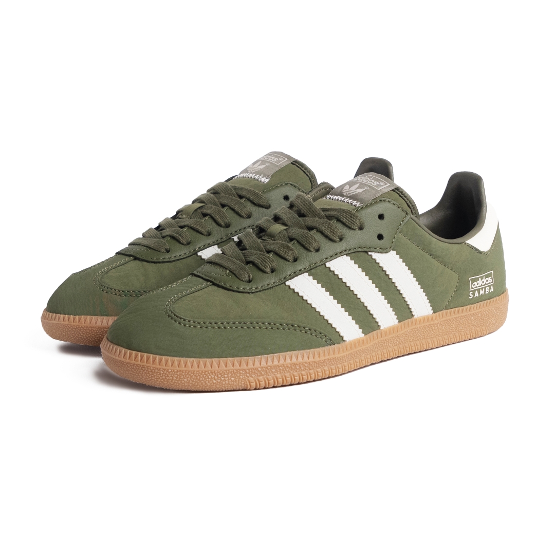 Adidas Samba OG Reflective Focus Olive - IE3440