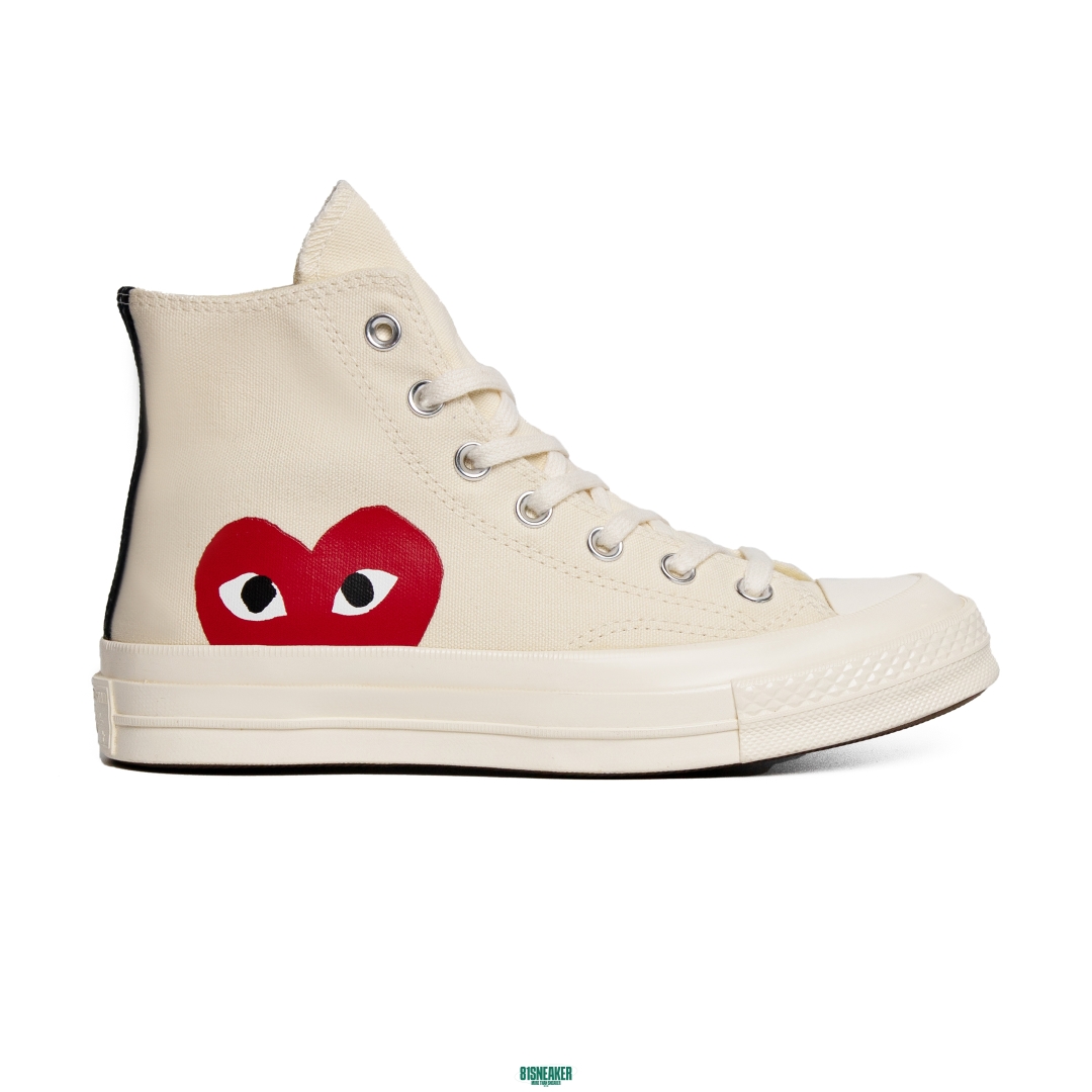  Converse CDG x Chuck Taylor 1970s High Cream P1K112-2