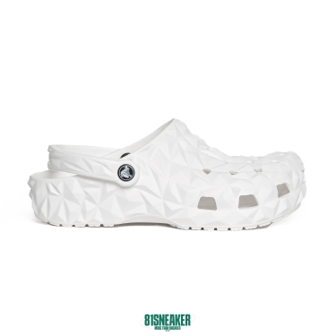 Dép Crocs Geometric Clog White