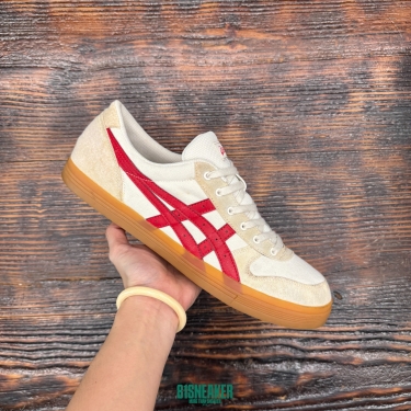 CS4393 - ASICS AARON WHITE RED - 46,5