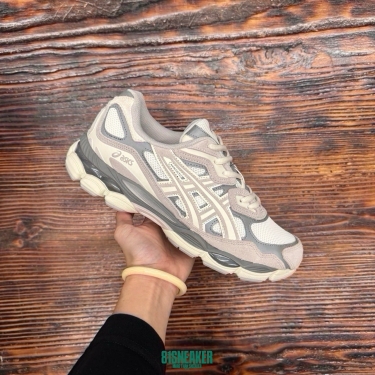 CS4743 - ASICS GEL NYC CREAM OYSTER GREY DS FB - 42